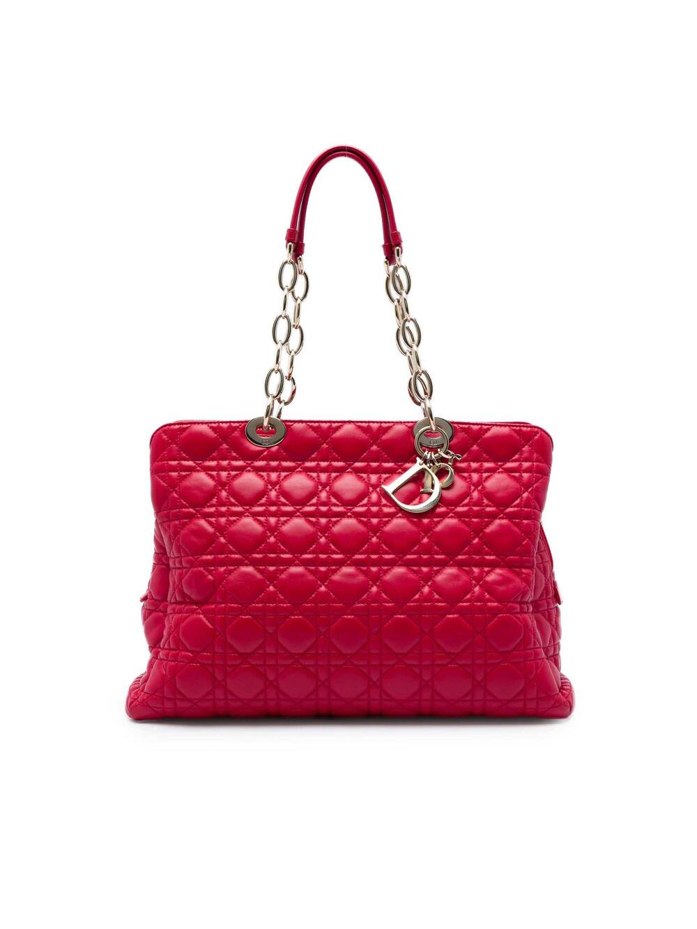 Dior Large Lambskin Cannage Soft Zipped #368539D11B